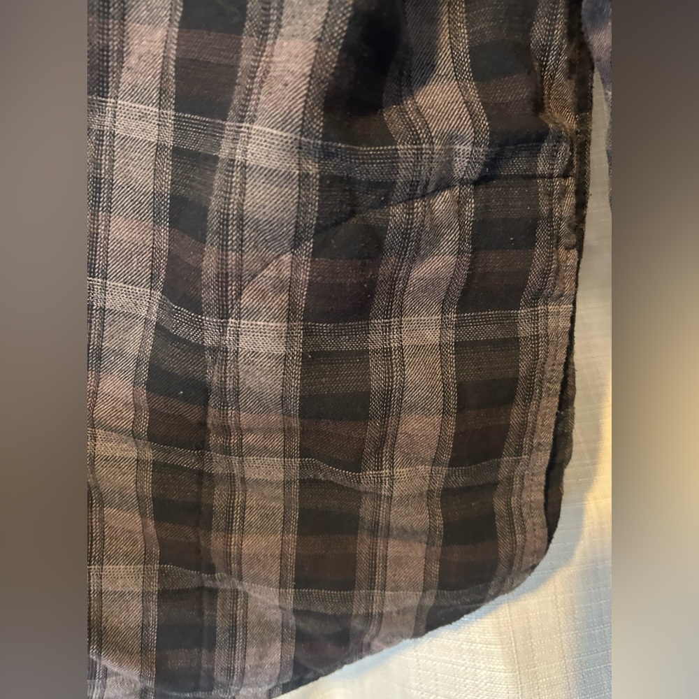 Gave Matt - Wrangler XL VINTAGE FLEECE LINED WINTER THICK plaid unisex men’s - Picture 7 of 9